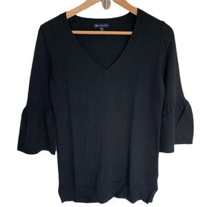 GAP Sweater 3/4 bell sleeve cashmere blend. XS